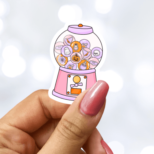 Spooky Season Gumball Machine Sticker - Awfullynerdy.co