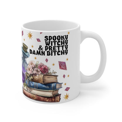 Spooky Witchy and Bitchy Mug 11oz - Awfullynerdy.co