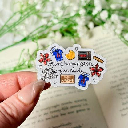 Steve Harrington Fan Club 2 - inch Matte Sticker - Awfullynerdy.co