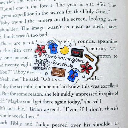 Steve Harrington Fan Club 2 - inch Matte Sticker - Awfullynerdy.co