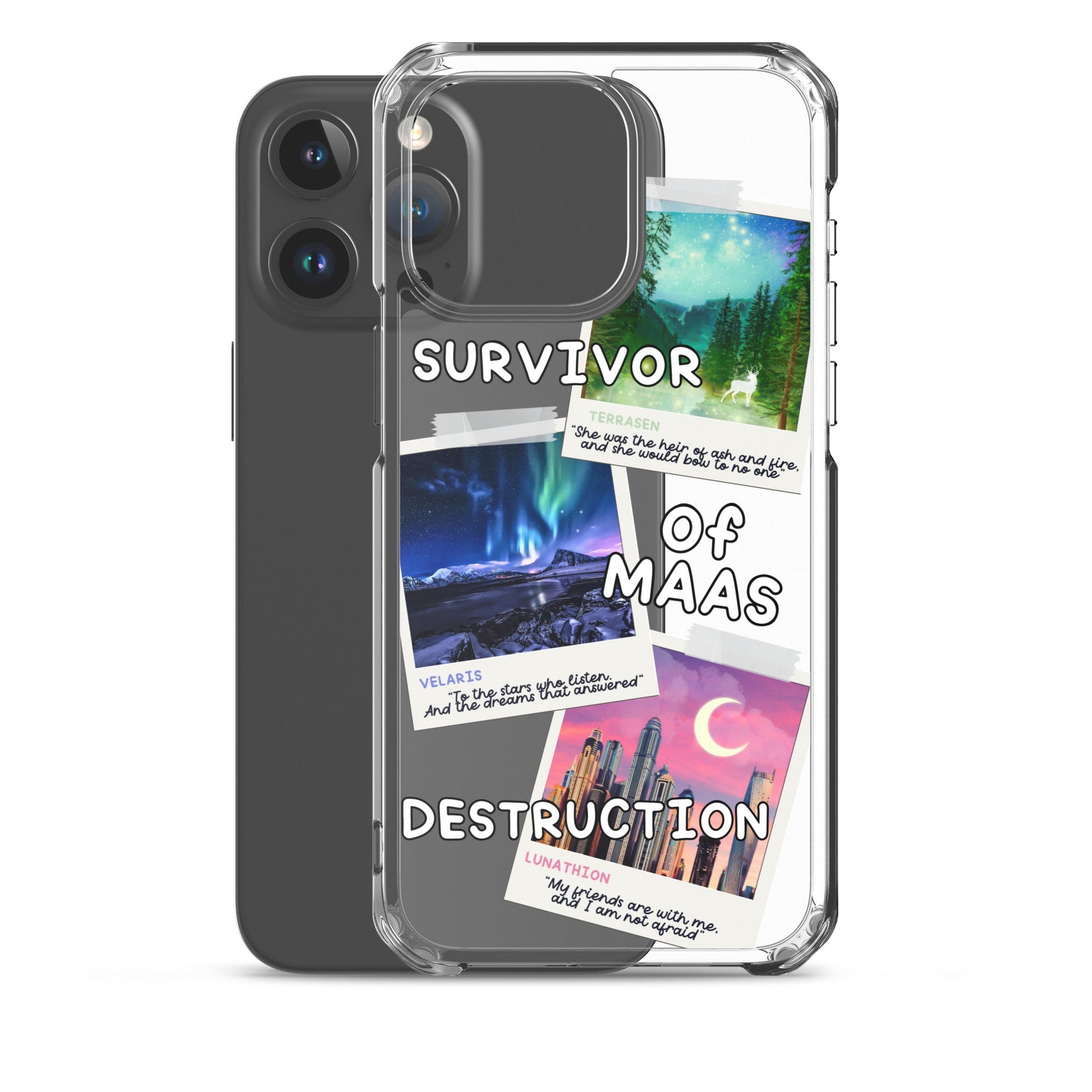 Survivor of MAAS Destruction Clear Case for iPhone® - Awfullynerdy.co