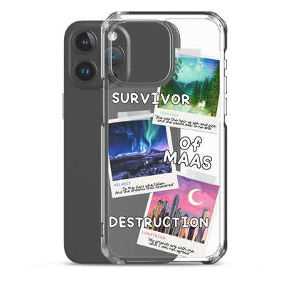 Survivor of MAAS Destruction Clear Case for iPhone® - Awfullynerdy.co