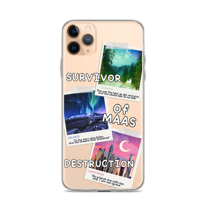 Survivor of MAAS Destruction Clear Case for iPhone® - Awfullynerdy.co