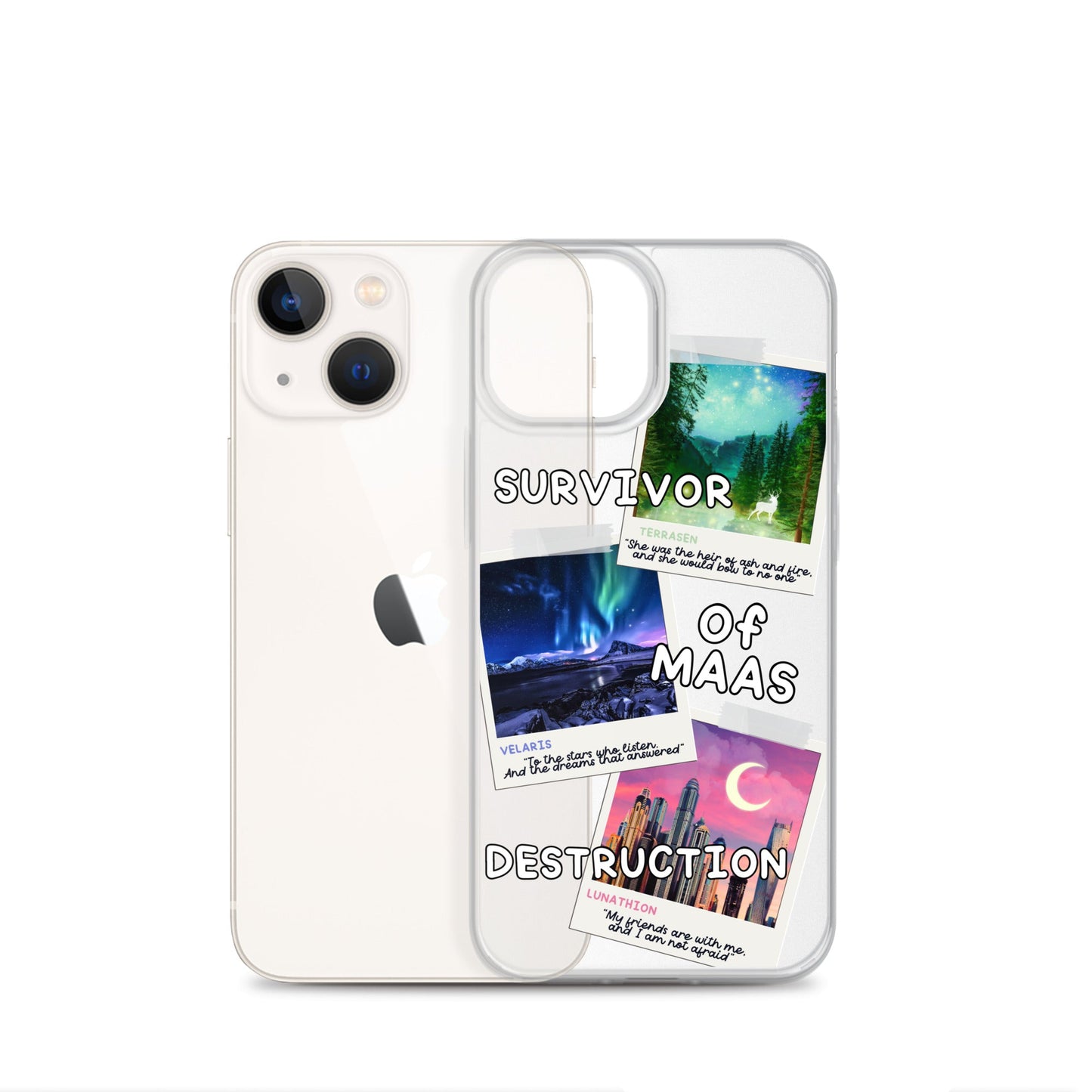 Survivor of MAAS Destruction Clear Case for iPhone® - Awfullynerdy.co