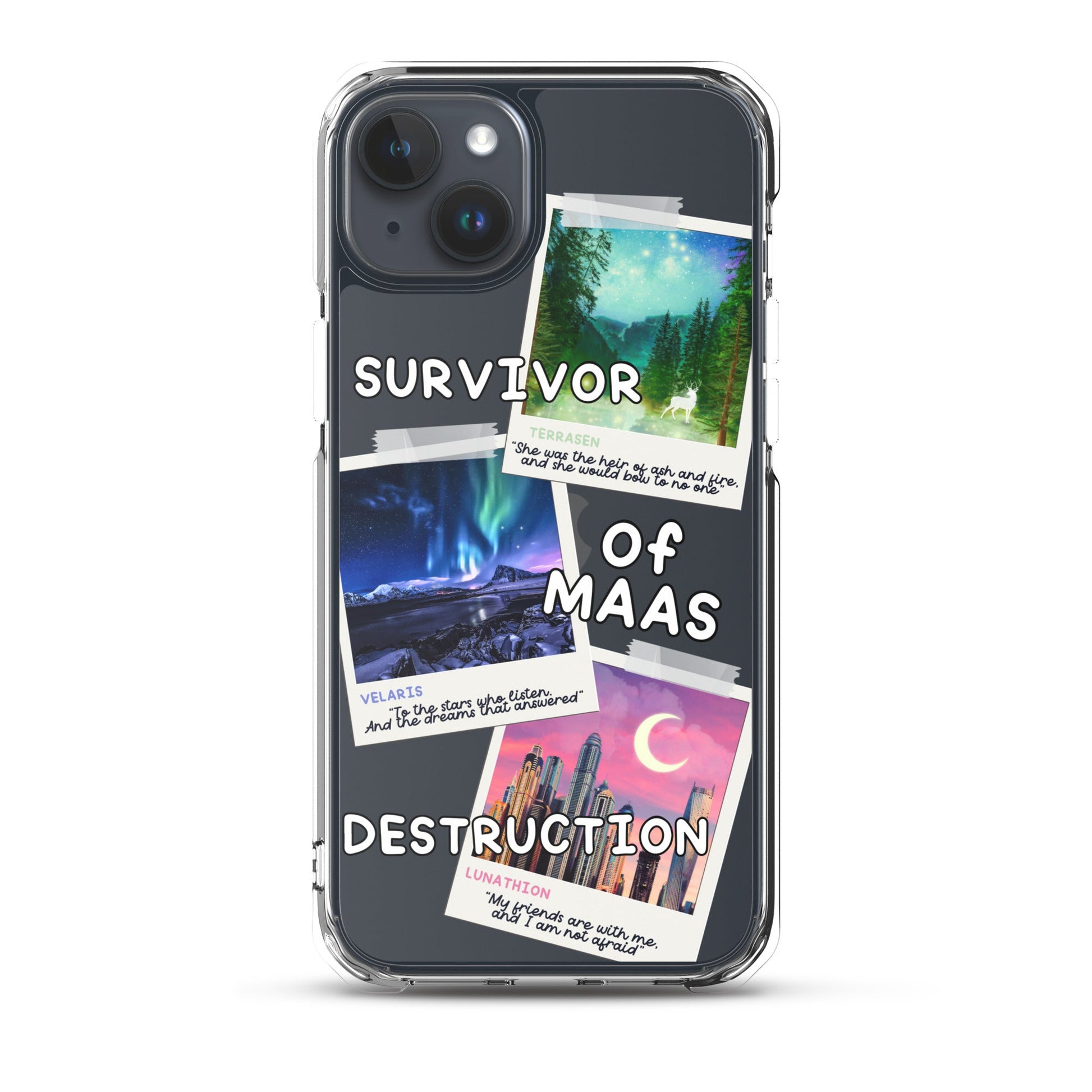 Survivor of MAAS Destruction Clear Case for iPhone® - Awfullynerdy.co