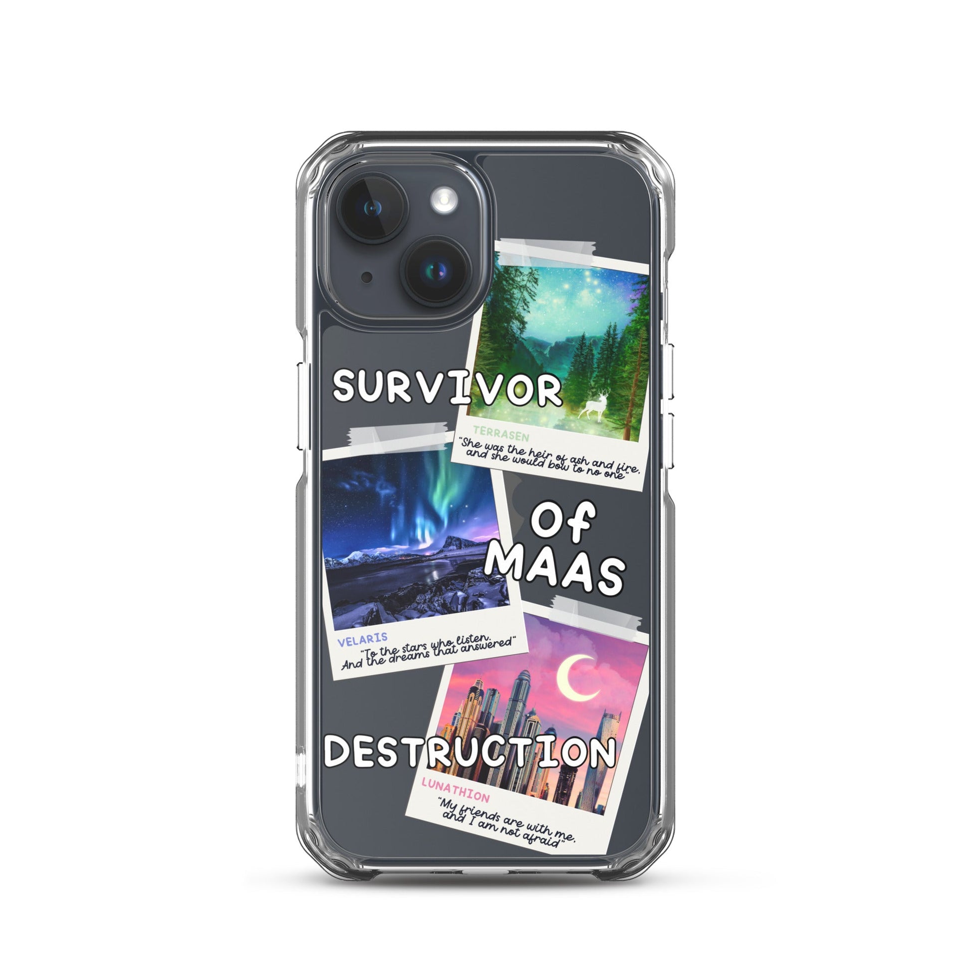 Survivor of MAAS Destruction Clear Case for iPhone® - Awfullynerdy.co