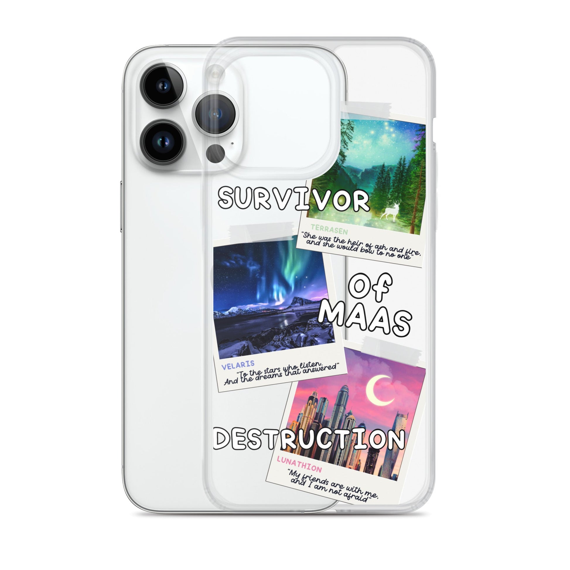 Survivor of MAAS Destruction Clear Case for iPhone® - Awfullynerdy.co