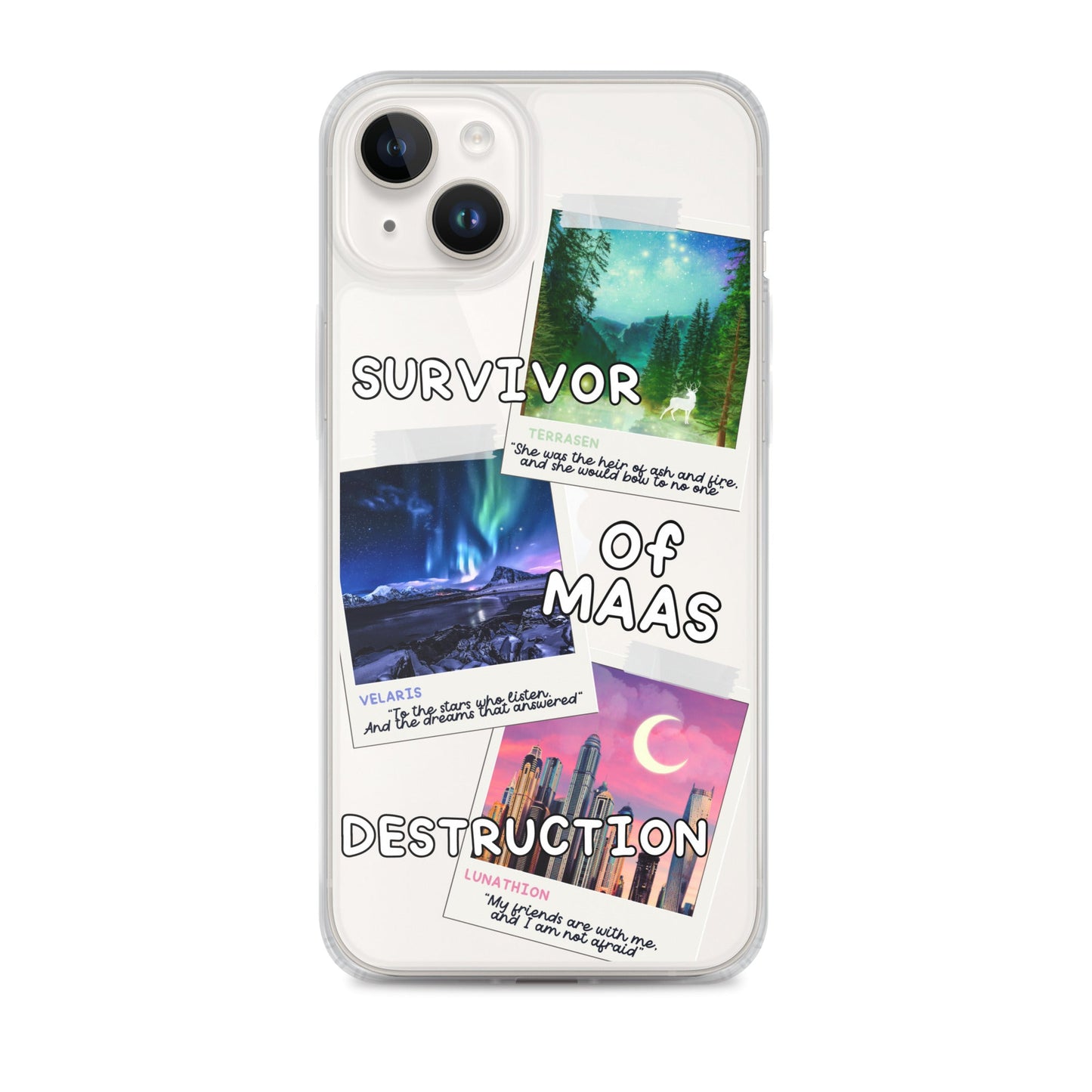 Survivor of MAAS Destruction Clear Case for iPhone® - Awfullynerdy.co