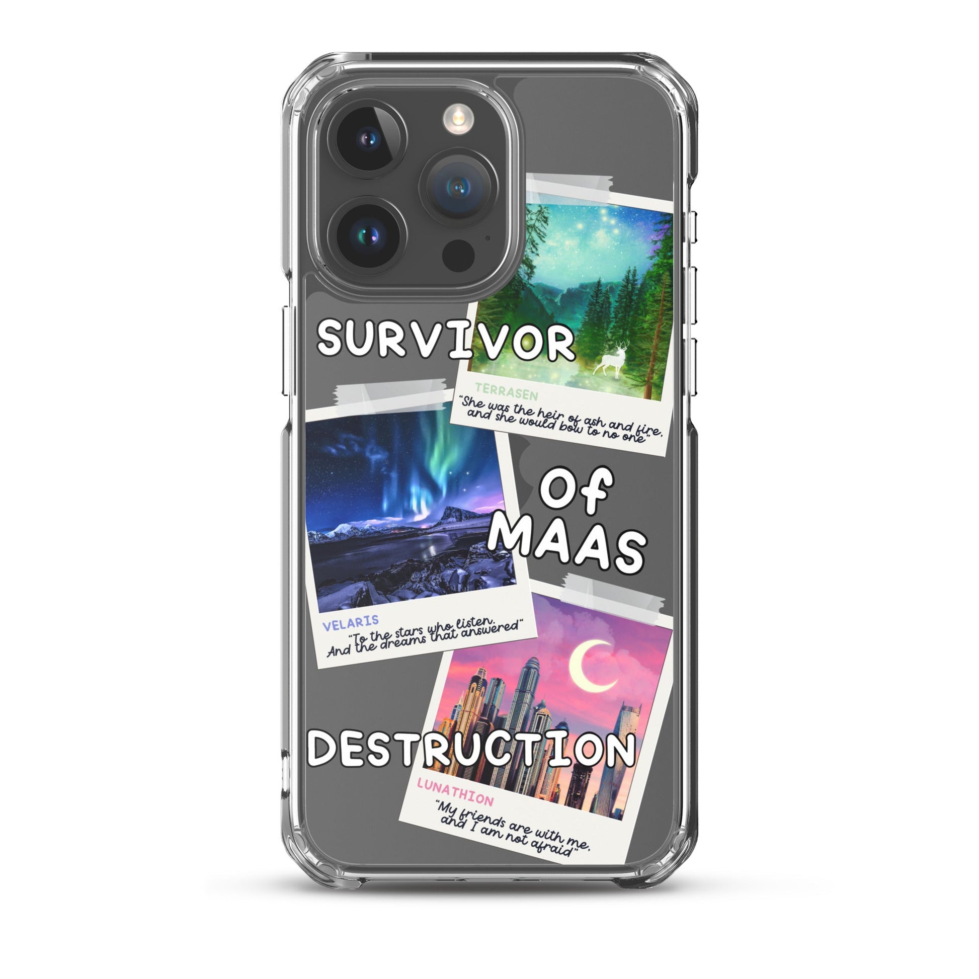 Survivor of MAAS Destruction Clear Case for iPhone® - Awfullynerdy.co