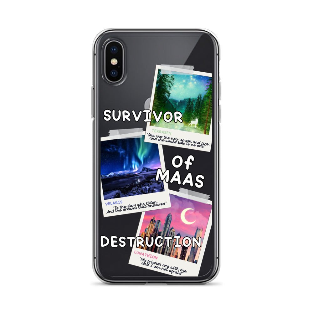 Survivor of MAAS Destruction Clear Case for iPhone® - Awfullynerdy.co