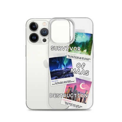 Survivor of MAAS Destruction Clear Case for iPhone® - Awfullynerdy.co