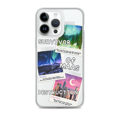 Survivor of MAAS Destruction Clear Case for iPhone® - Awfullynerdy.co