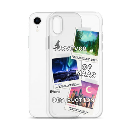 Survivor of MAAS Destruction Clear Case for iPhone® - Awfullynerdy.co