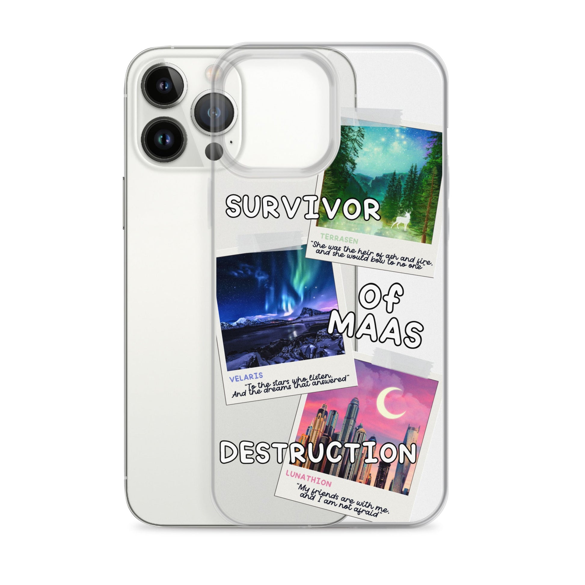 Survivor of MAAS Destruction Clear Case for iPhone® - Awfullynerdy.co