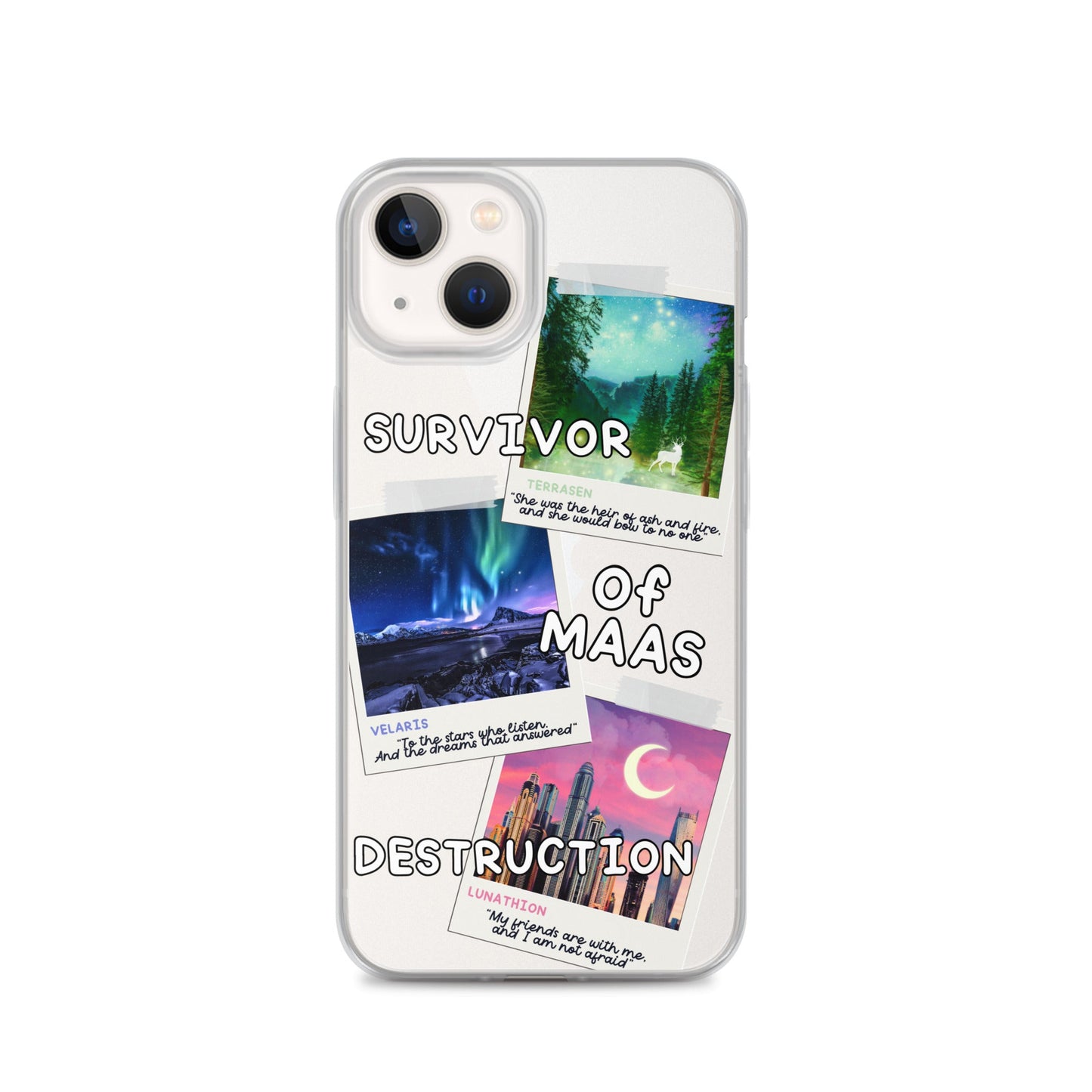 Survivor of MAAS Destruction Clear Case for iPhone® - Awfullynerdy.co