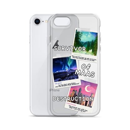 Survivor of MAAS Destruction Clear Case for iPhone® - Awfullynerdy.co