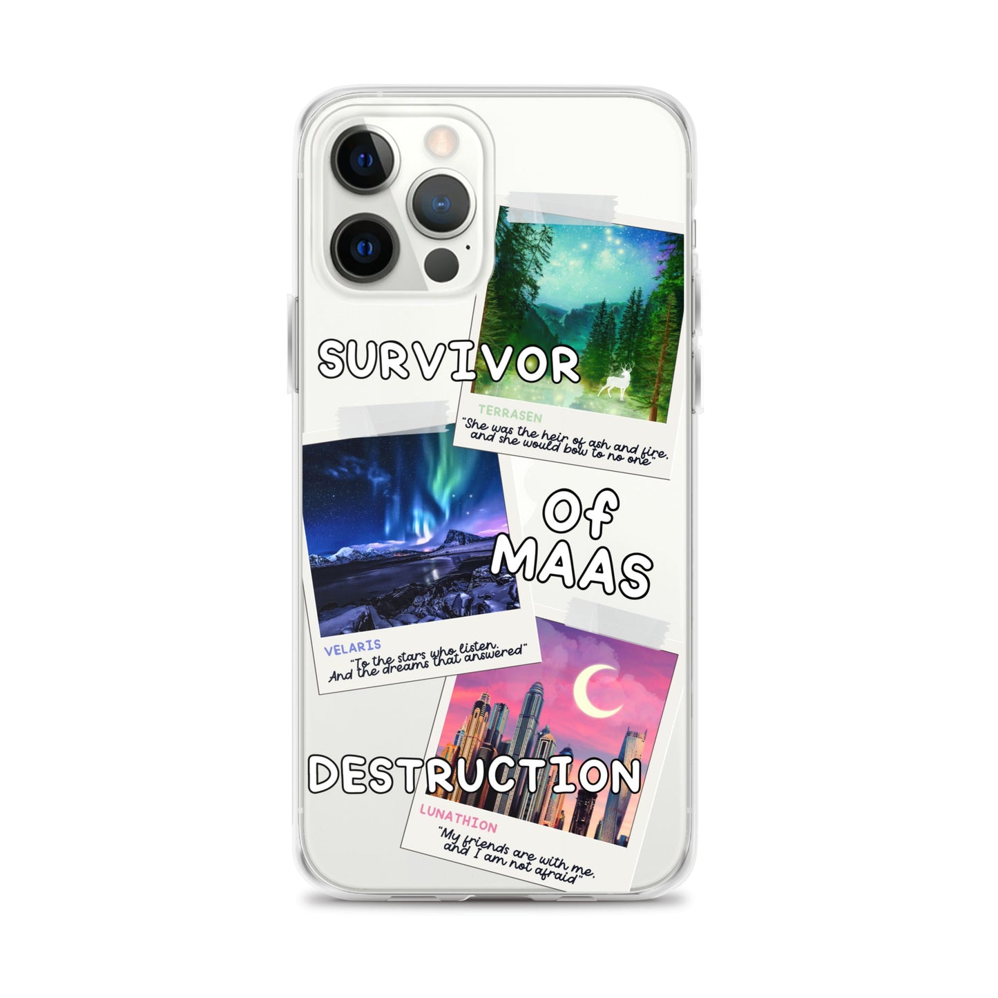 Survivor of MAAS Destruction Clear Case for iPhone® - Awfullynerdy.co