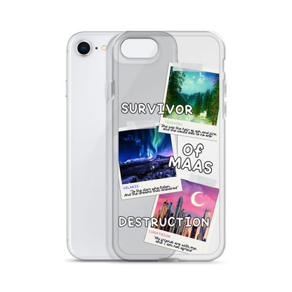 Survivor of MAAS Destruction Clear Case for iPhone® - Awfullynerdy.co