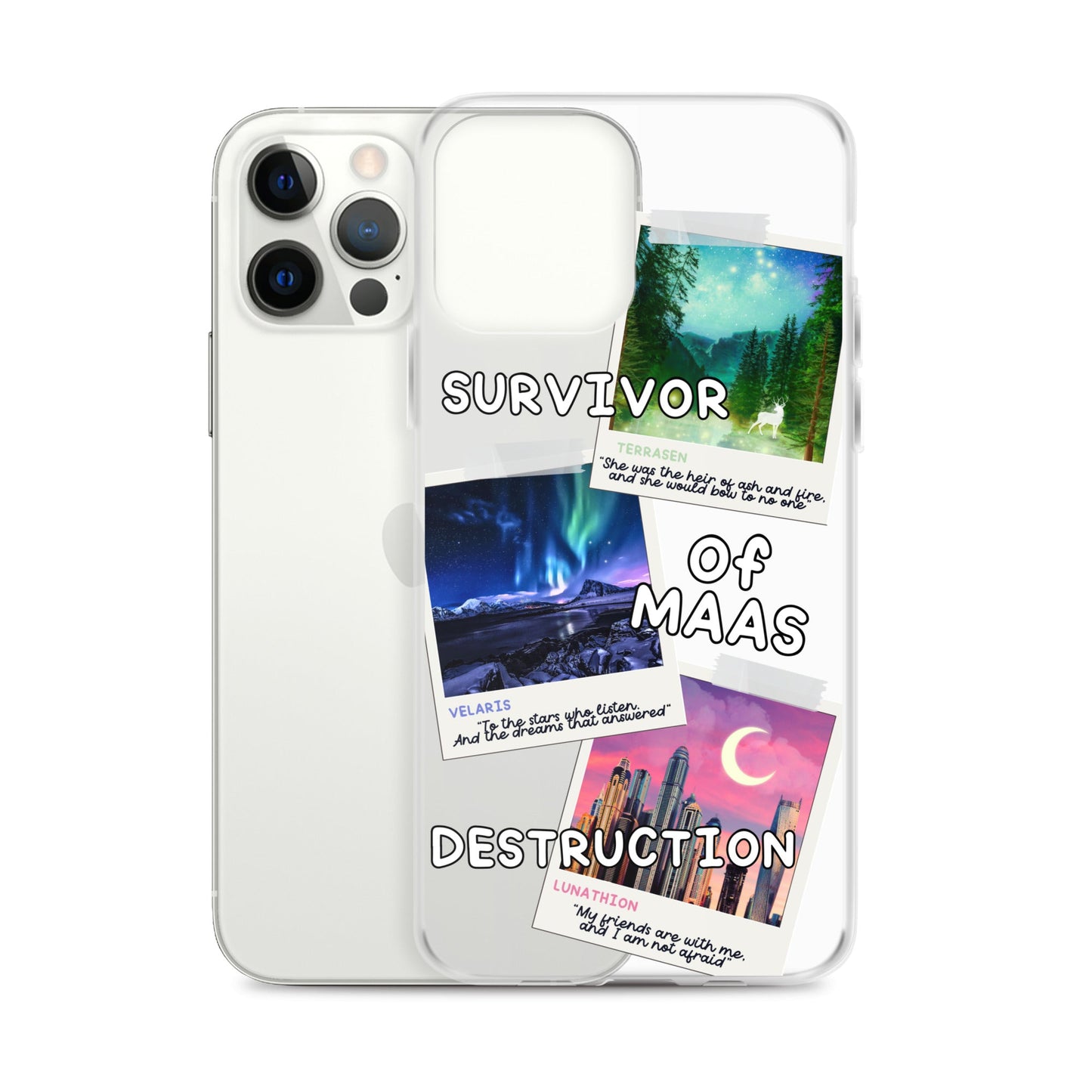 Survivor of MAAS Destruction Clear Case for iPhone® - Awfullynerdy.co