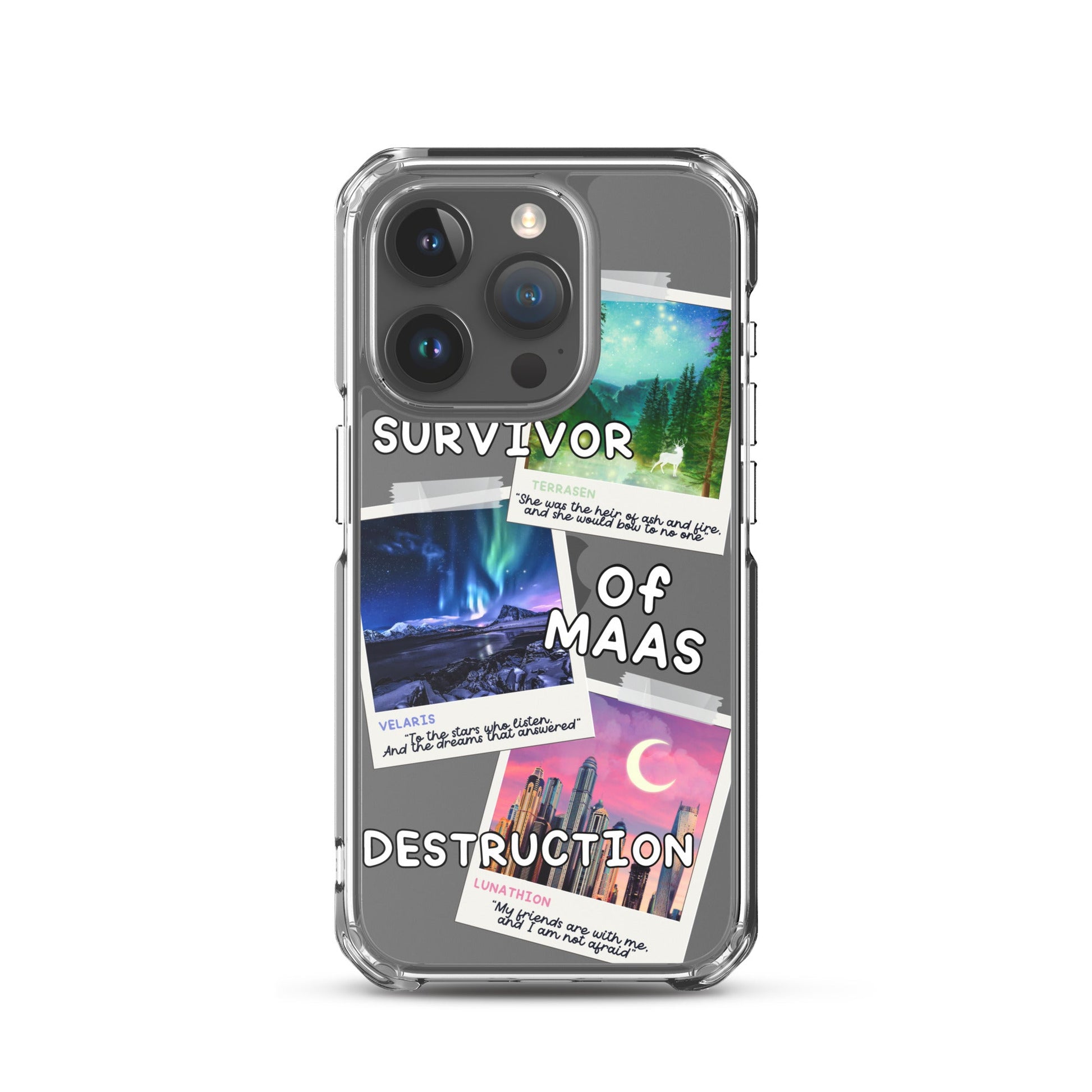 Survivor of MAAS Destruction Clear Case for iPhone® - Awfullynerdy.co