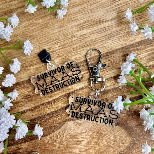 Survivor of Maas Destruction Dust Plug USB-C - Awfullynerdy.co