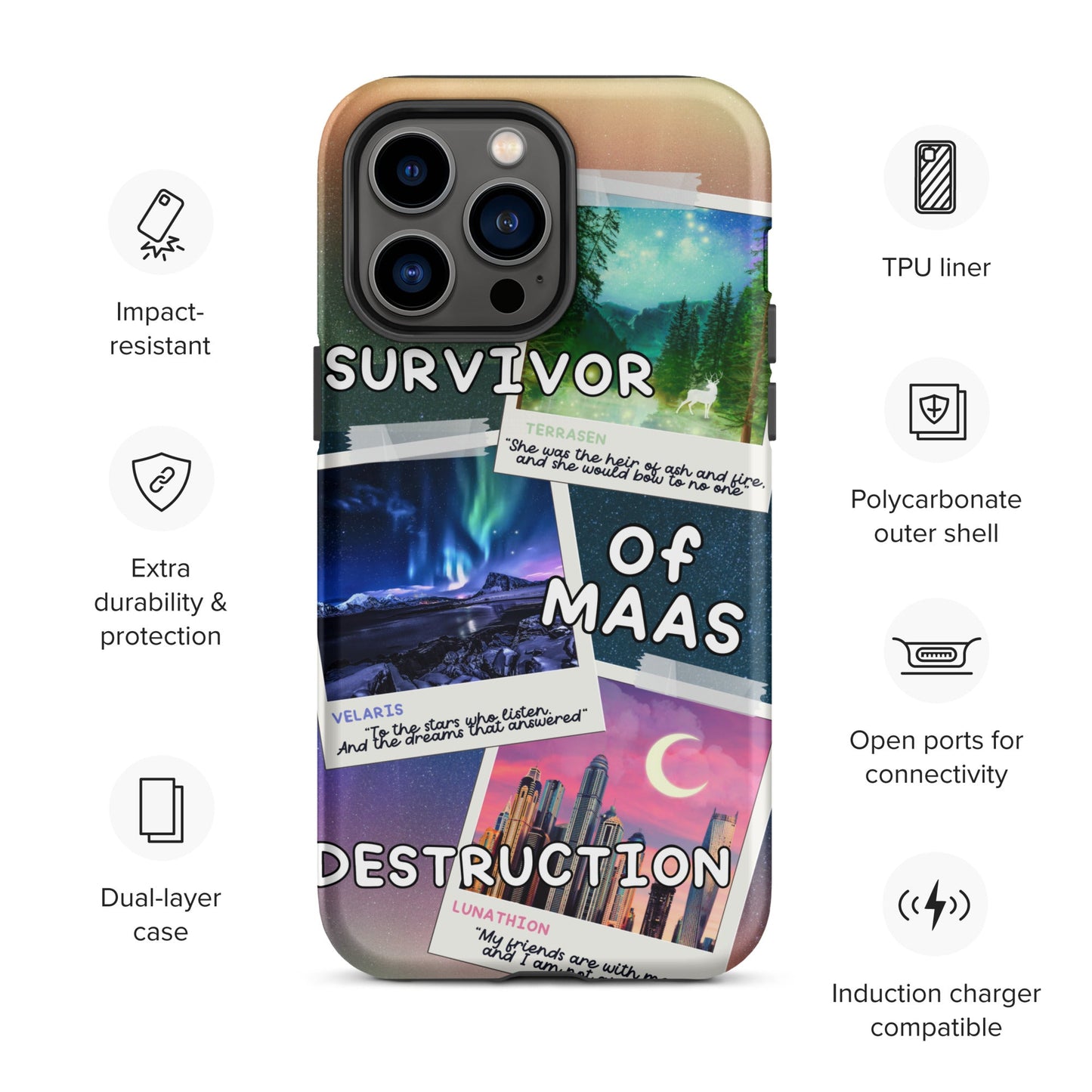 Survivor of MAAS Destruction Tough Case for iPhone® - Awfullynerdy.co