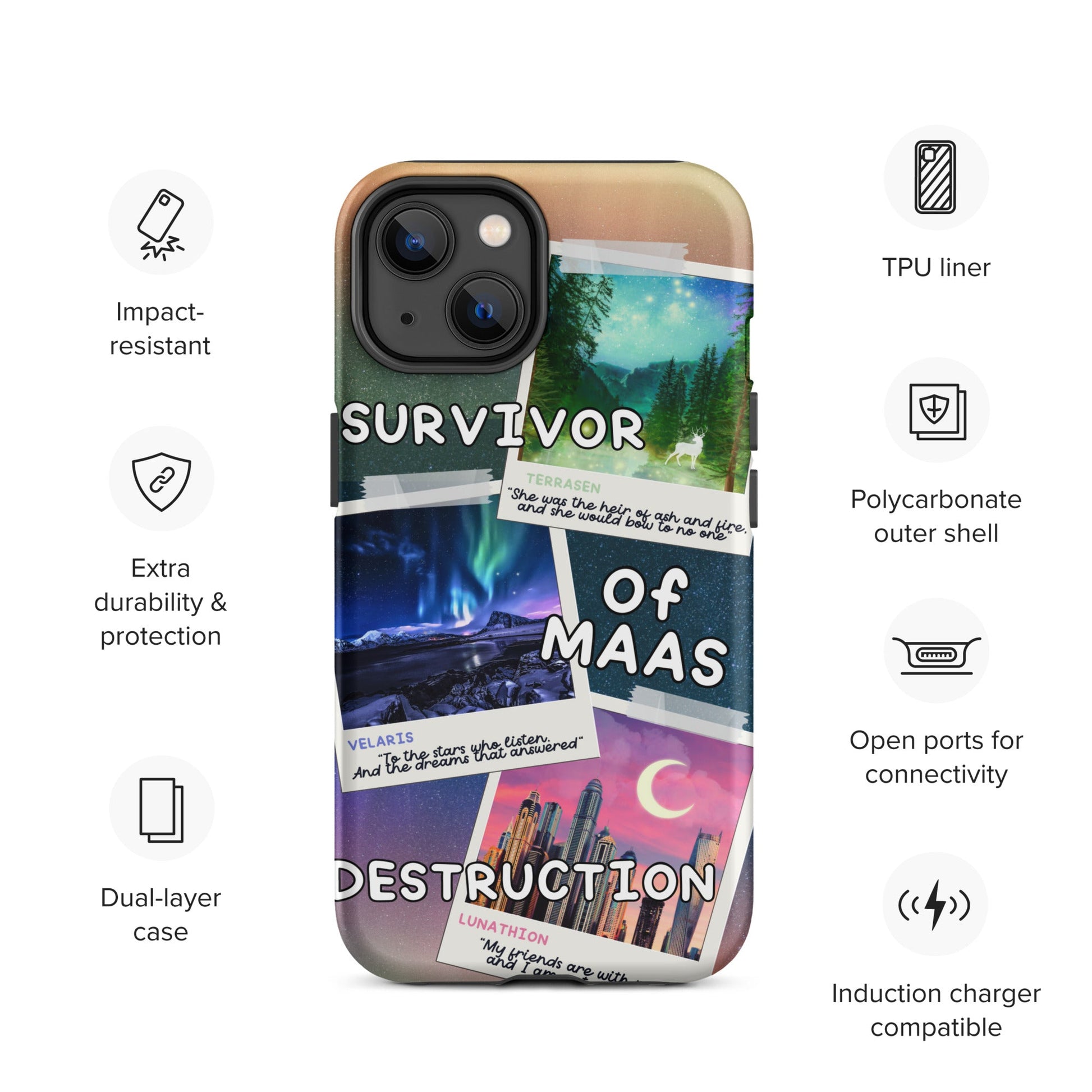 Survivor of MAAS Destruction Tough Case for iPhone® - Awfullynerdy.co