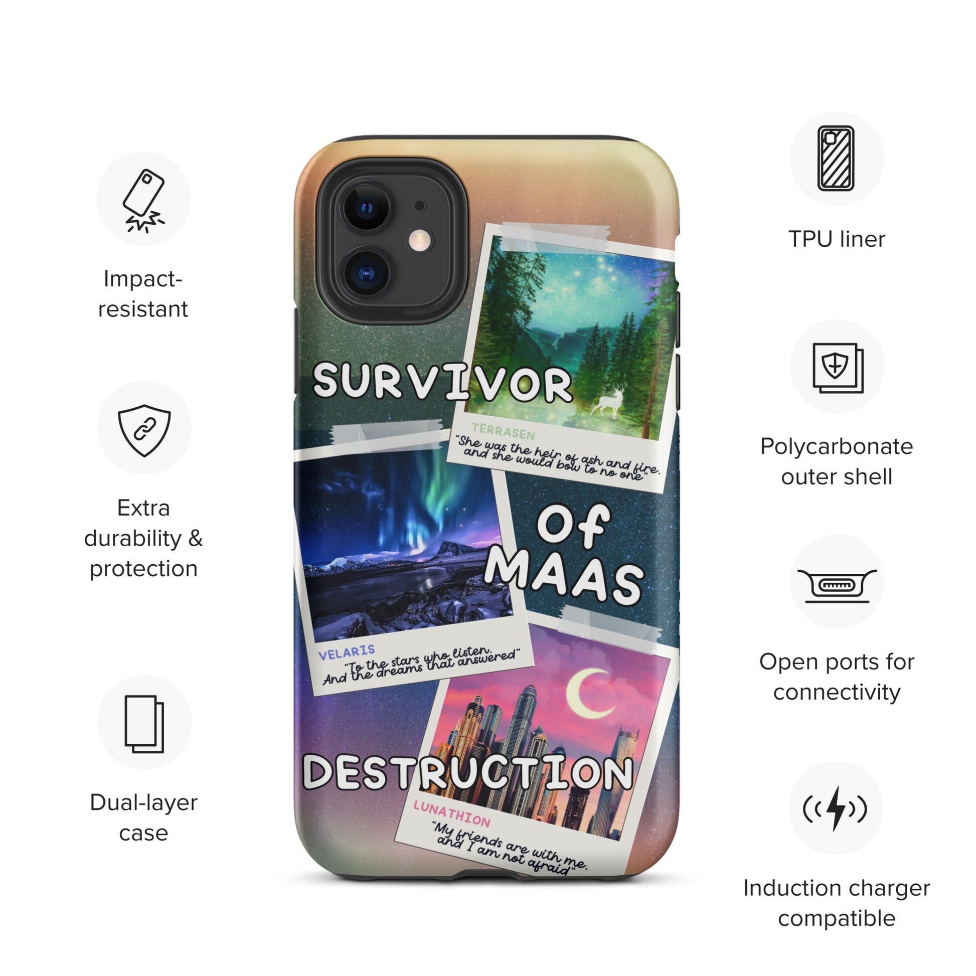 Survivor of MAAS Destruction Tough Case for iPhone® - Awfullynerdy.co