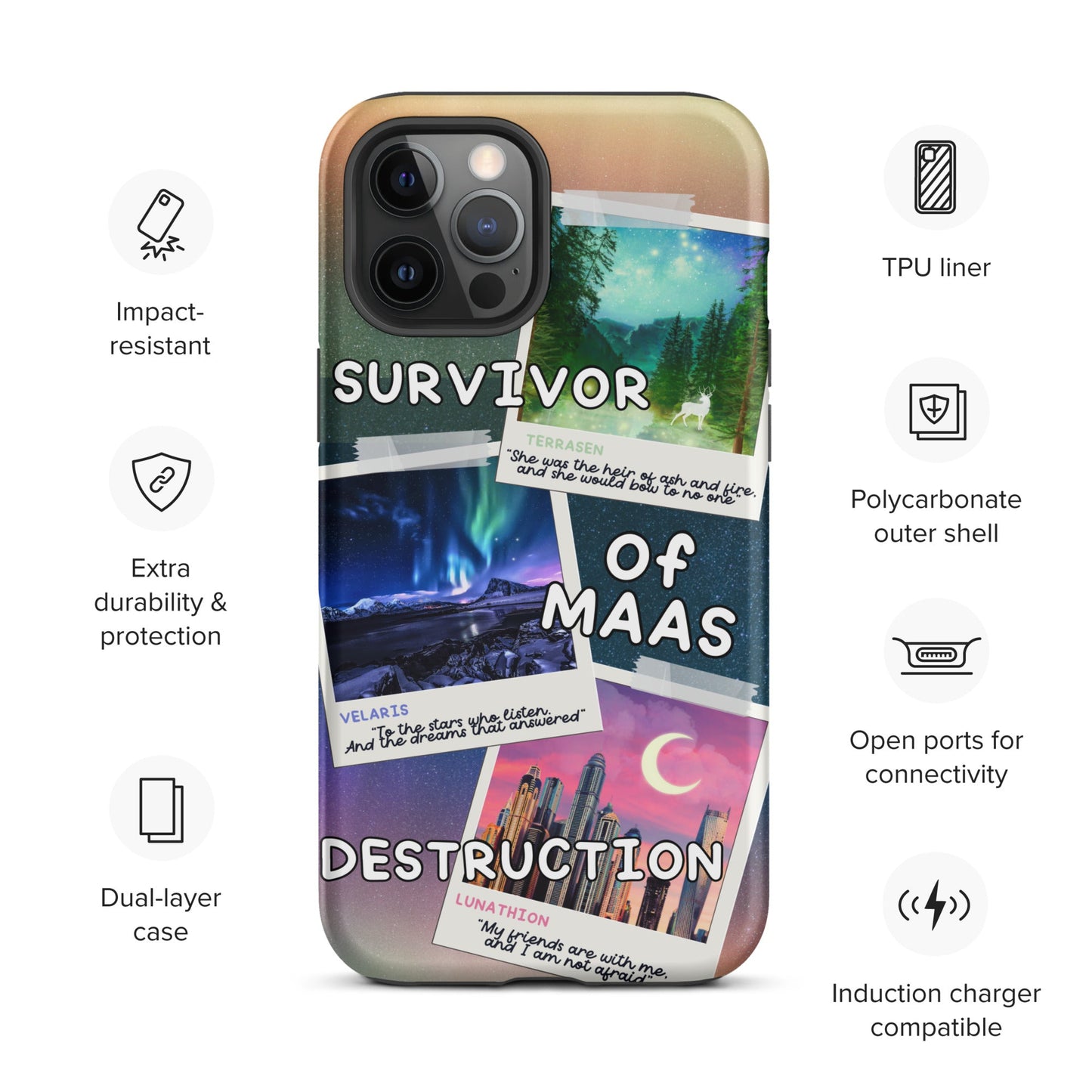 Survivor of MAAS Destruction Tough Case for iPhone® - Awfullynerdy.co