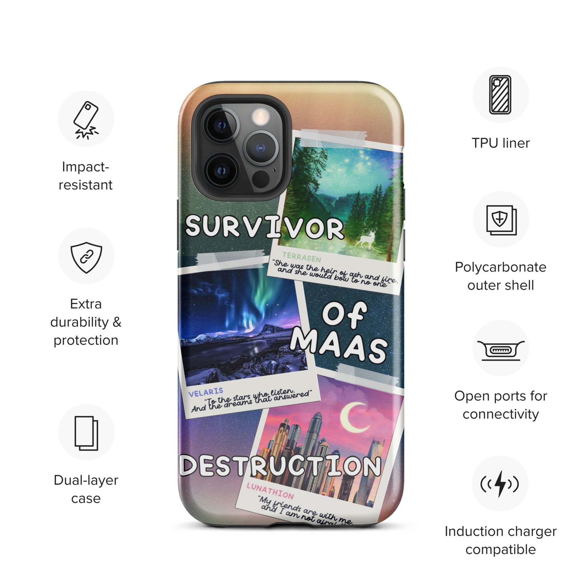 Survivor of MAAS Destruction Tough Case for iPhone® - Awfullynerdy.co