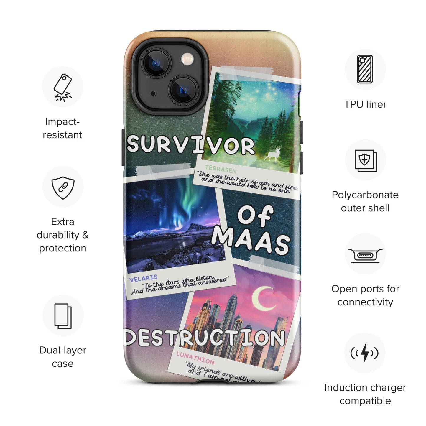 Survivor of MAAS Destruction Tough Case for iPhone® - Awfullynerdy.co