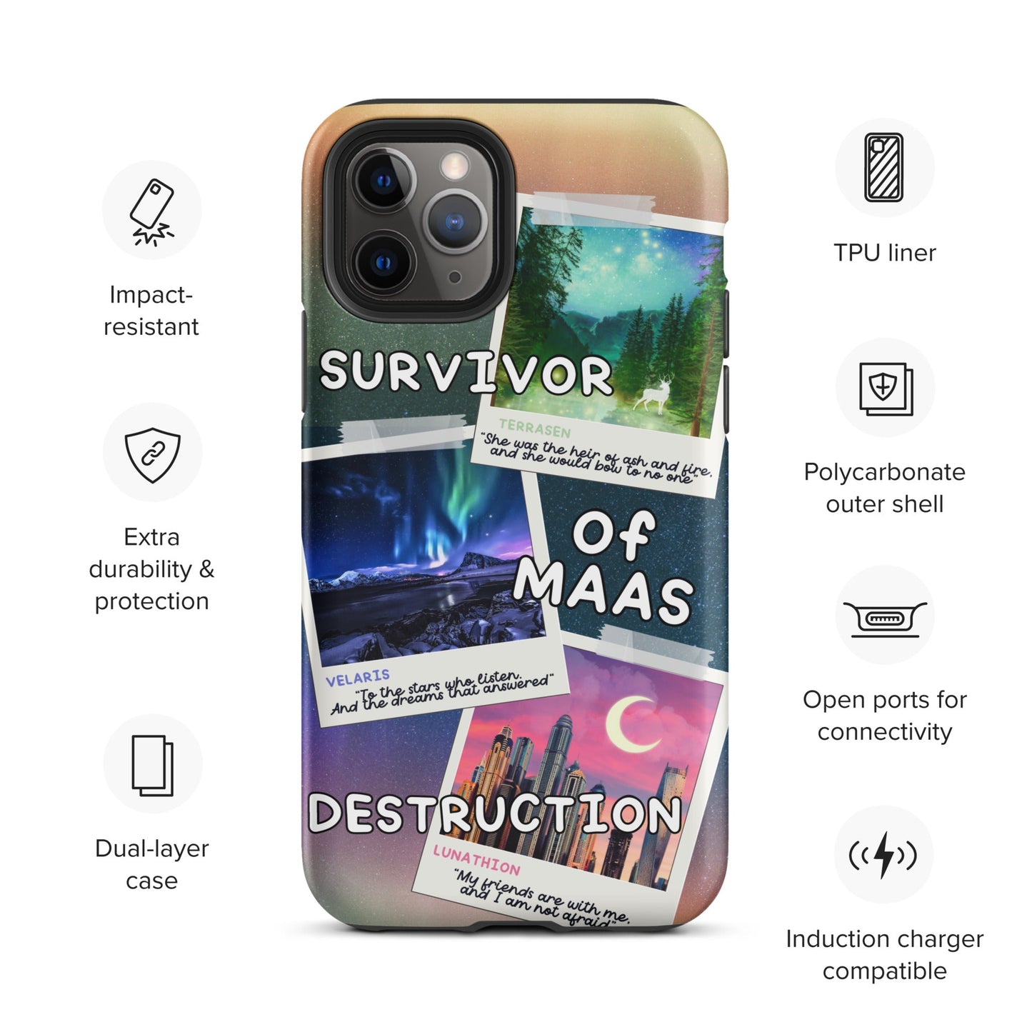 Survivor of MAAS Destruction Tough Case for iPhone® - Awfullynerdy.co