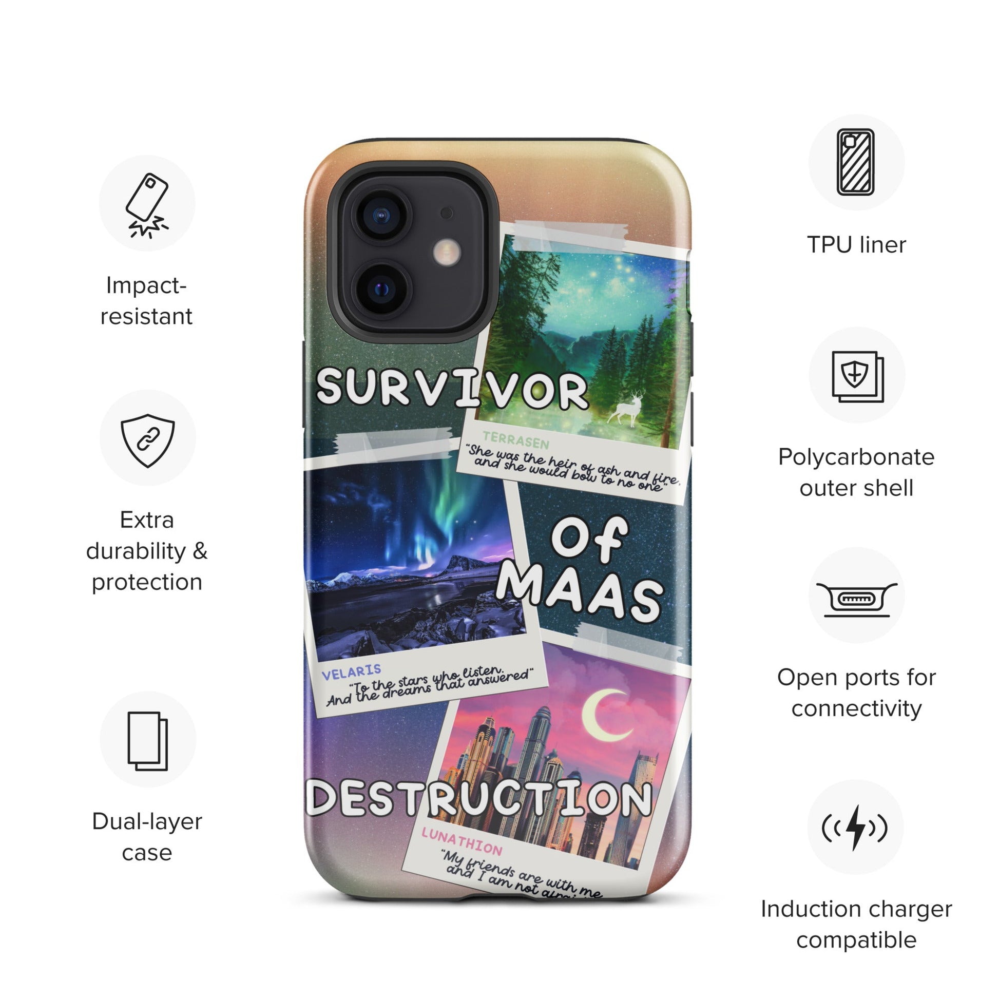 Survivor of MAAS Destruction Tough Case for iPhone® - Awfullynerdy.co