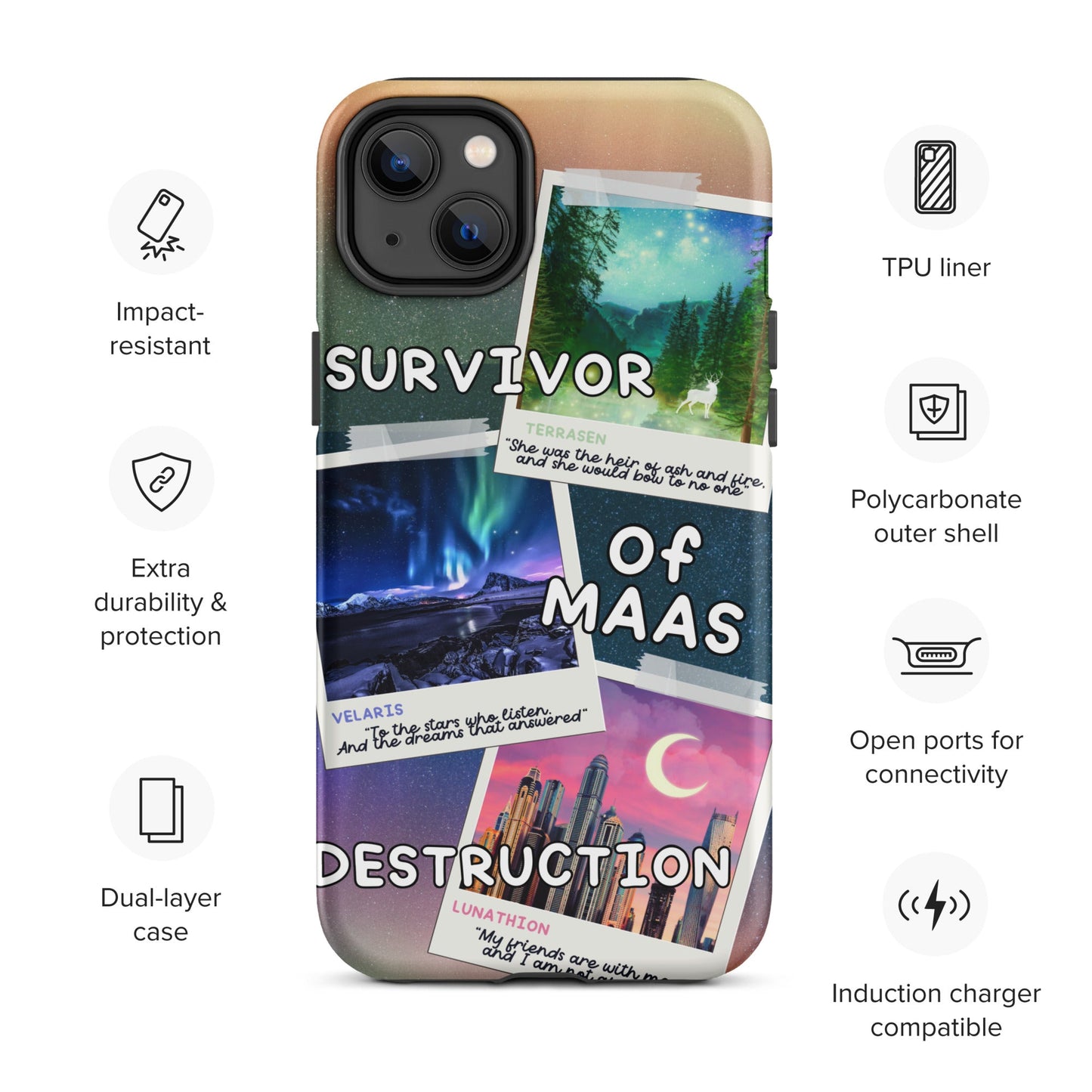 Survivor of MAAS Destruction Tough Case for iPhone® - Awfullynerdy.co