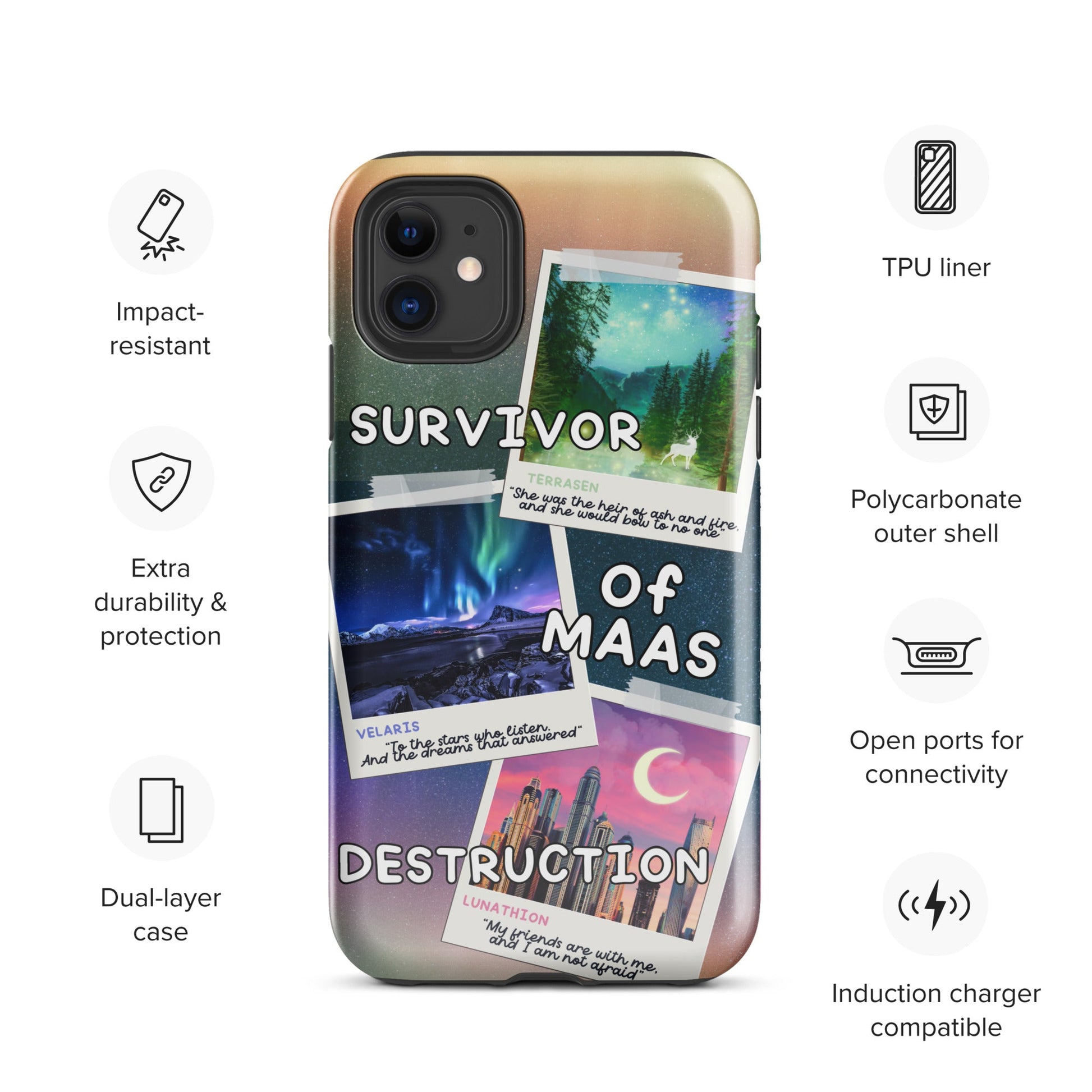 Survivor of MAAS Destruction Tough Case for iPhone® - Awfullynerdy.co