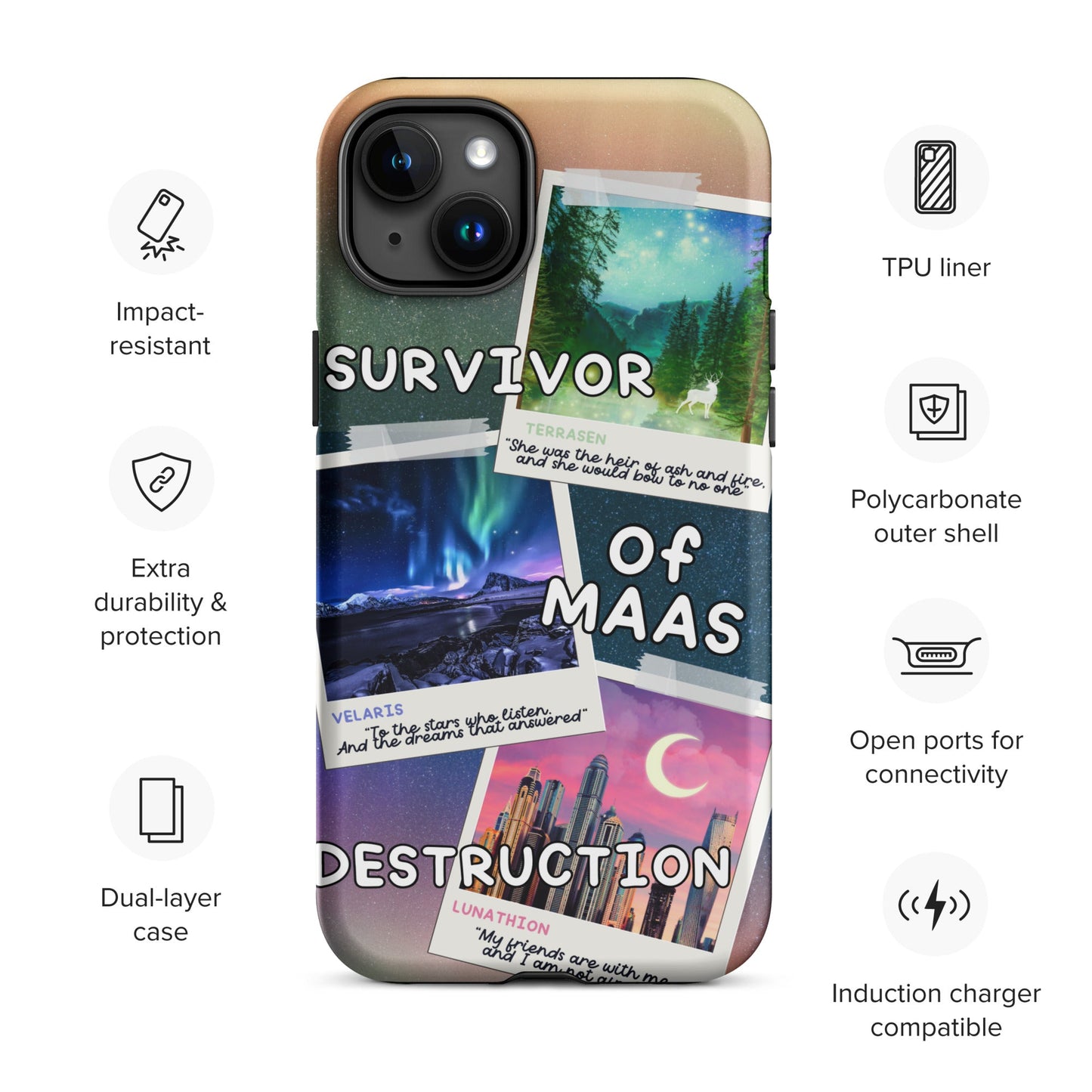 Survivor of MAAS Destruction Tough Case for iPhone® - Awfullynerdy.co