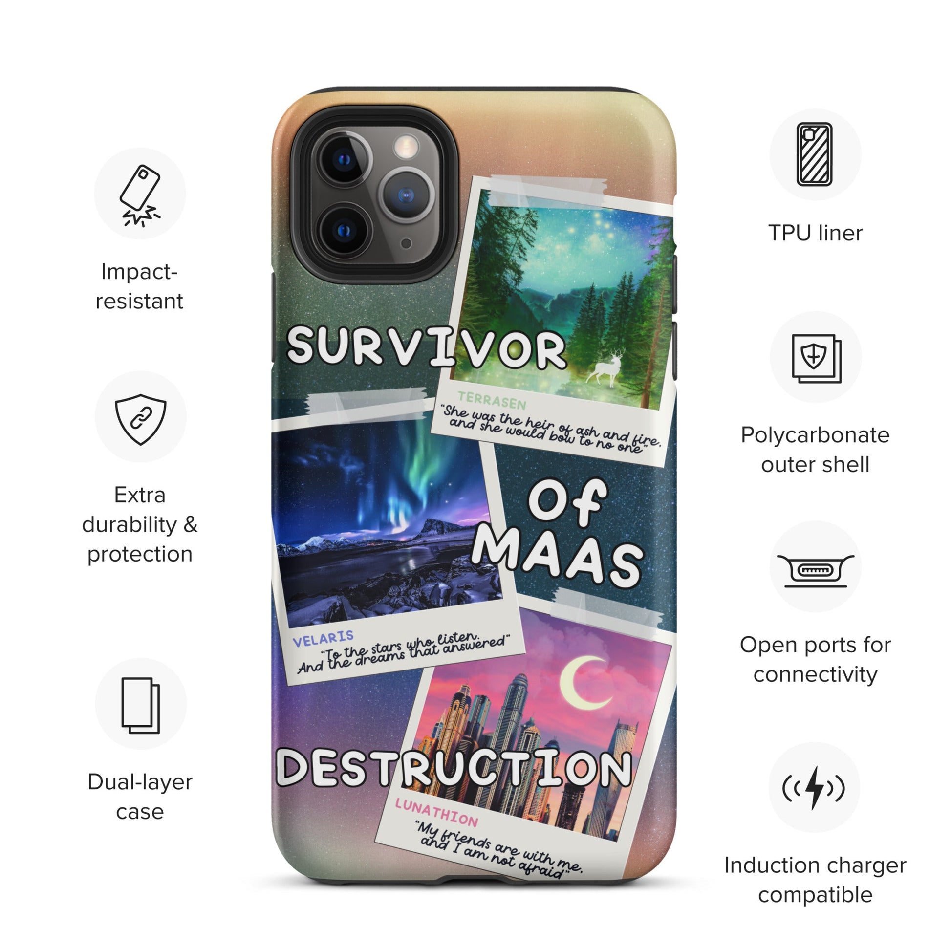 Survivor of MAAS Destruction Tough Case for iPhone® - Awfullynerdy.co