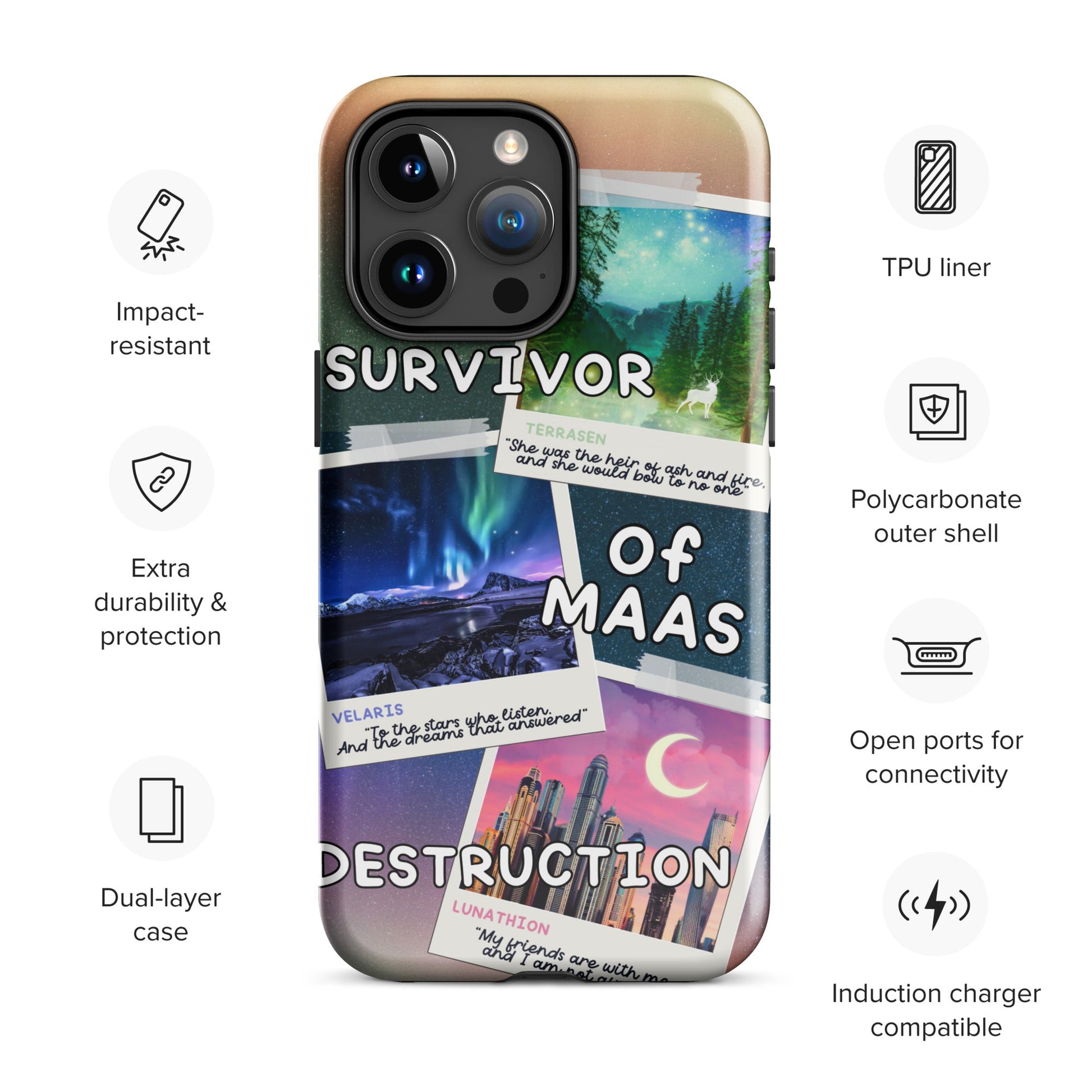 Survivor of MAAS Destruction Tough Case for iPhone® - Awfullynerdy.co