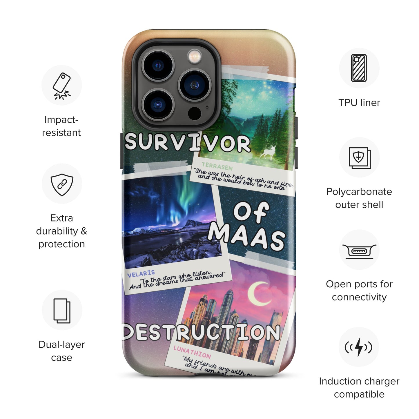 Survivor of MAAS Destruction Tough Case for iPhone® - Awfullynerdy.co