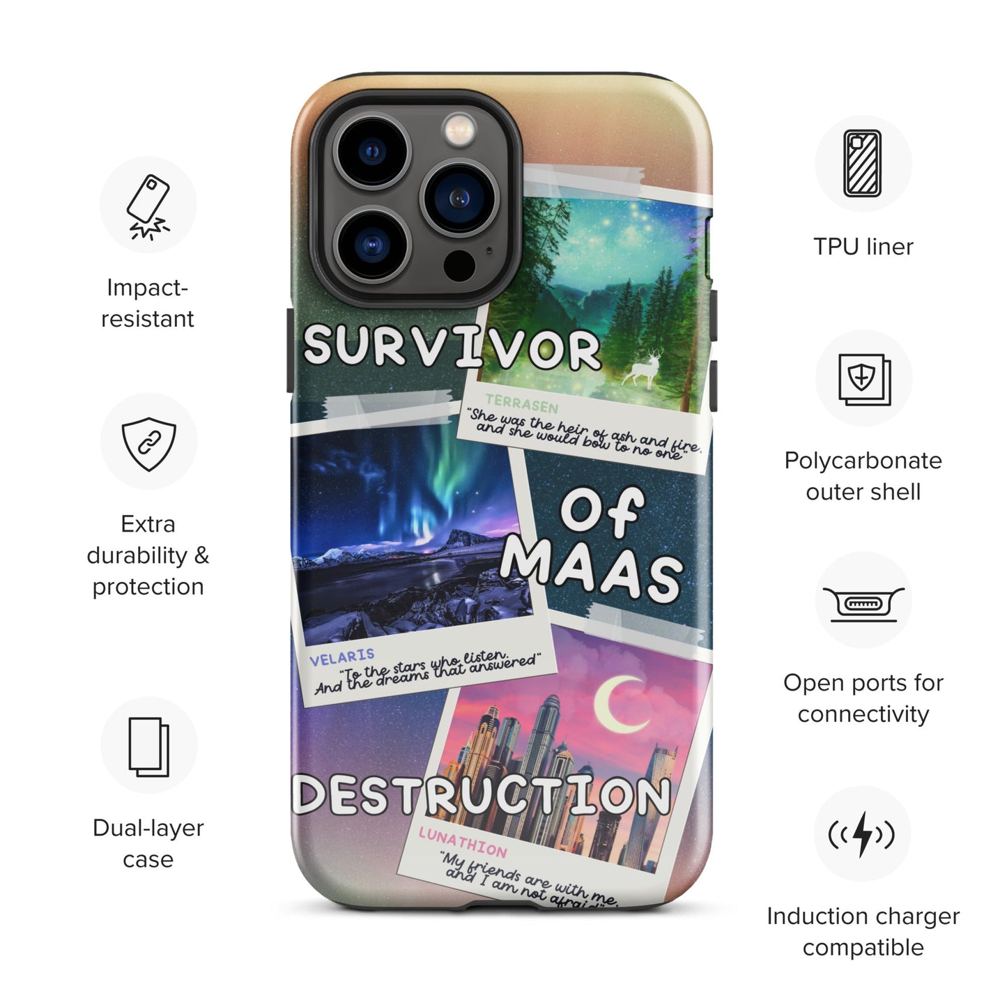 Survivor of MAAS Destruction Tough Case for iPhone® - Awfullynerdy.co