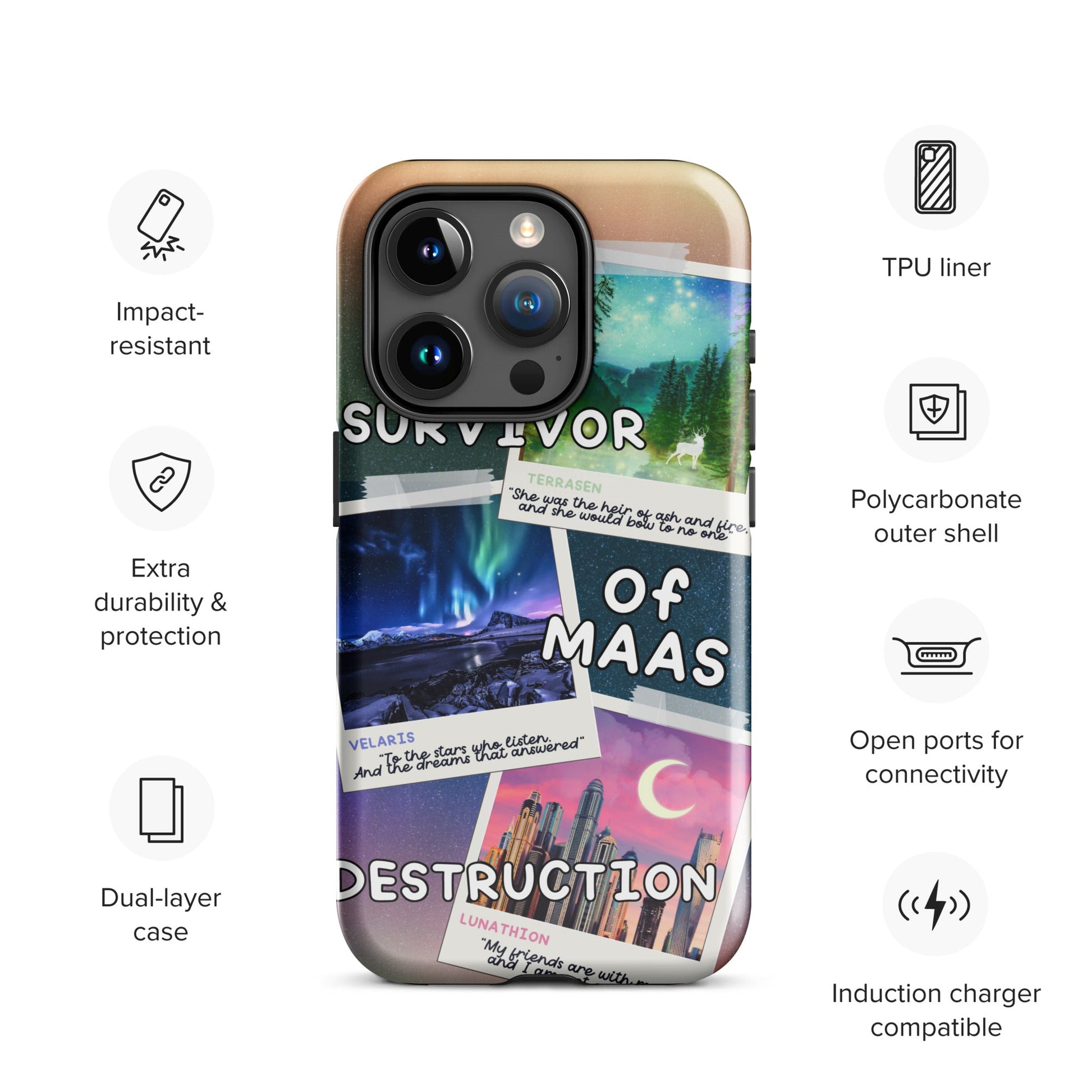 Survivor of MAAS Destruction Tough Case for iPhone® - Awfullynerdy.co