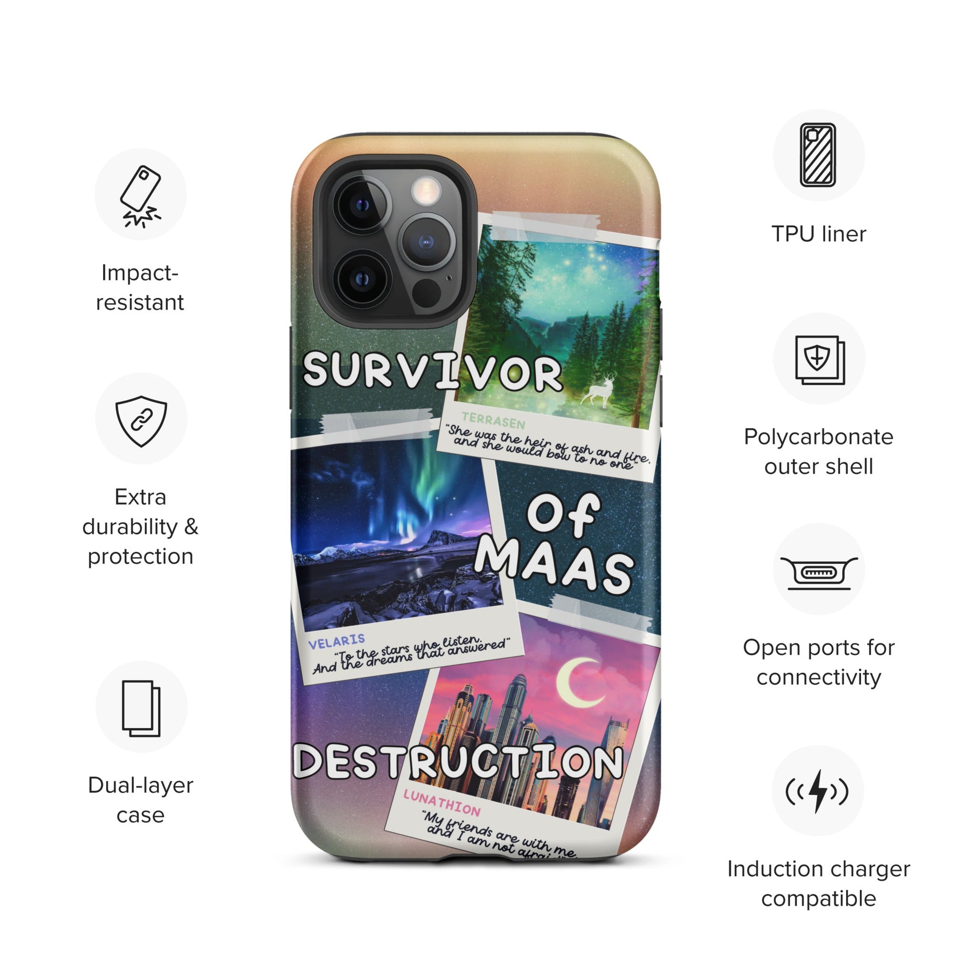 Survivor of MAAS Destruction Tough Case for iPhone® - Awfullynerdy.co