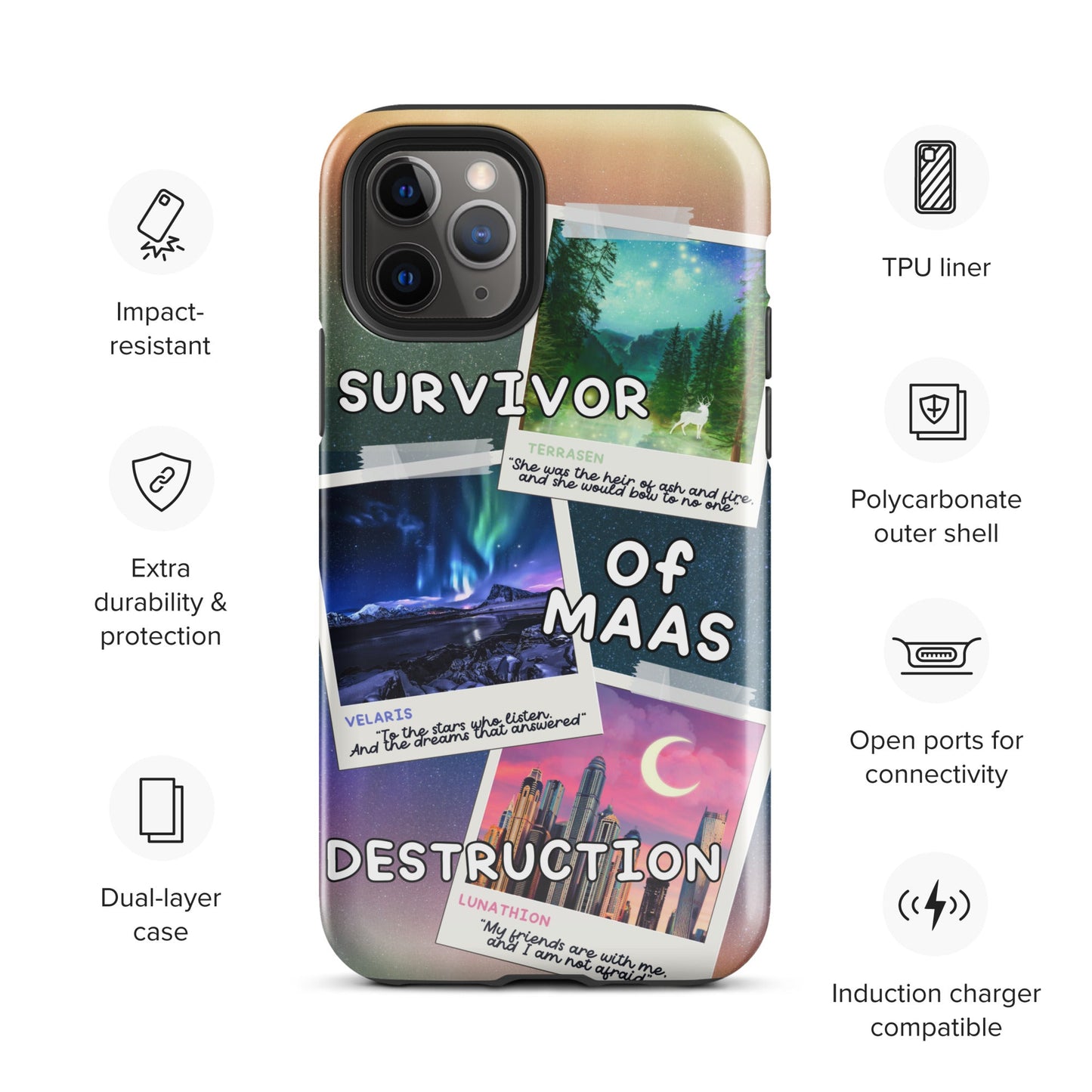 Survivor of MAAS Destruction Tough Case for iPhone® - Awfullynerdy.co