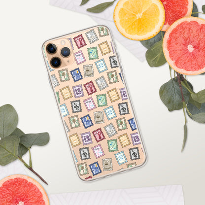 Swiftie Stamps Clear Case for iPhone® - Awfullynerdy.co