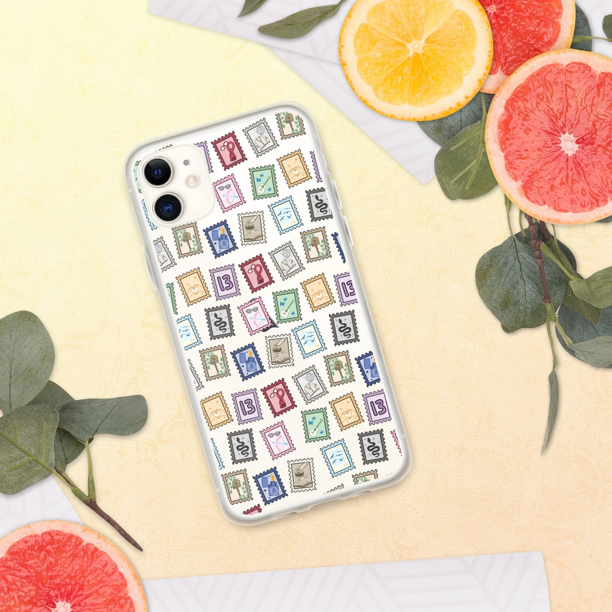 Swiftie Stamps Clear Case for iPhone® - Awfullynerdy.co