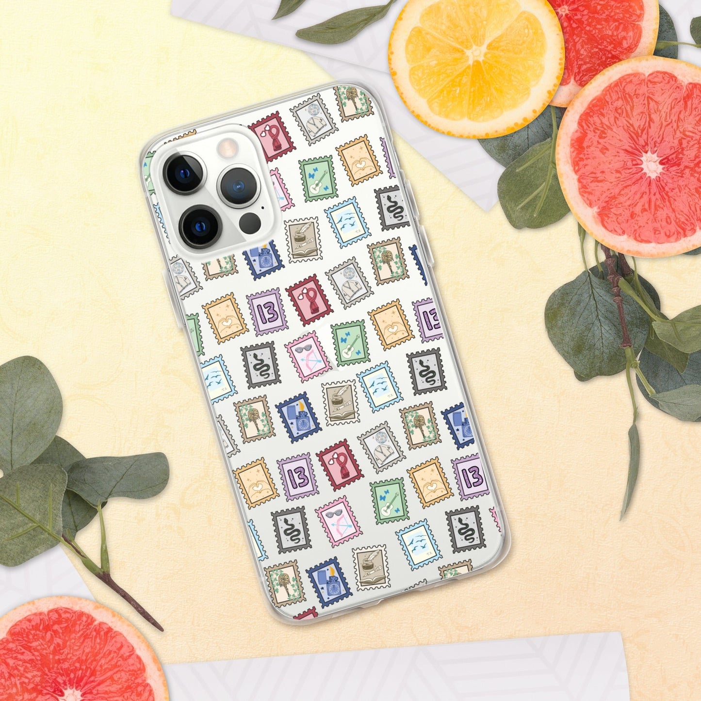 Swiftie Stamps Clear Case for iPhone® - Awfullynerdy.co