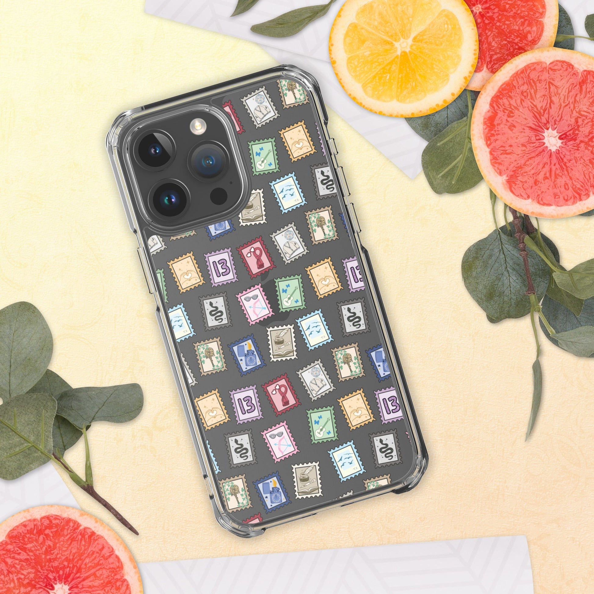 Swiftie Stamps Clear Case for iPhone® - Awfullynerdy.co