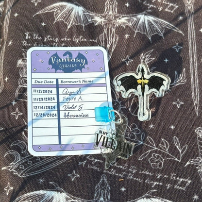 Tairn and Andarna Inspired Acrylic Pin - Awfullynerdy.co