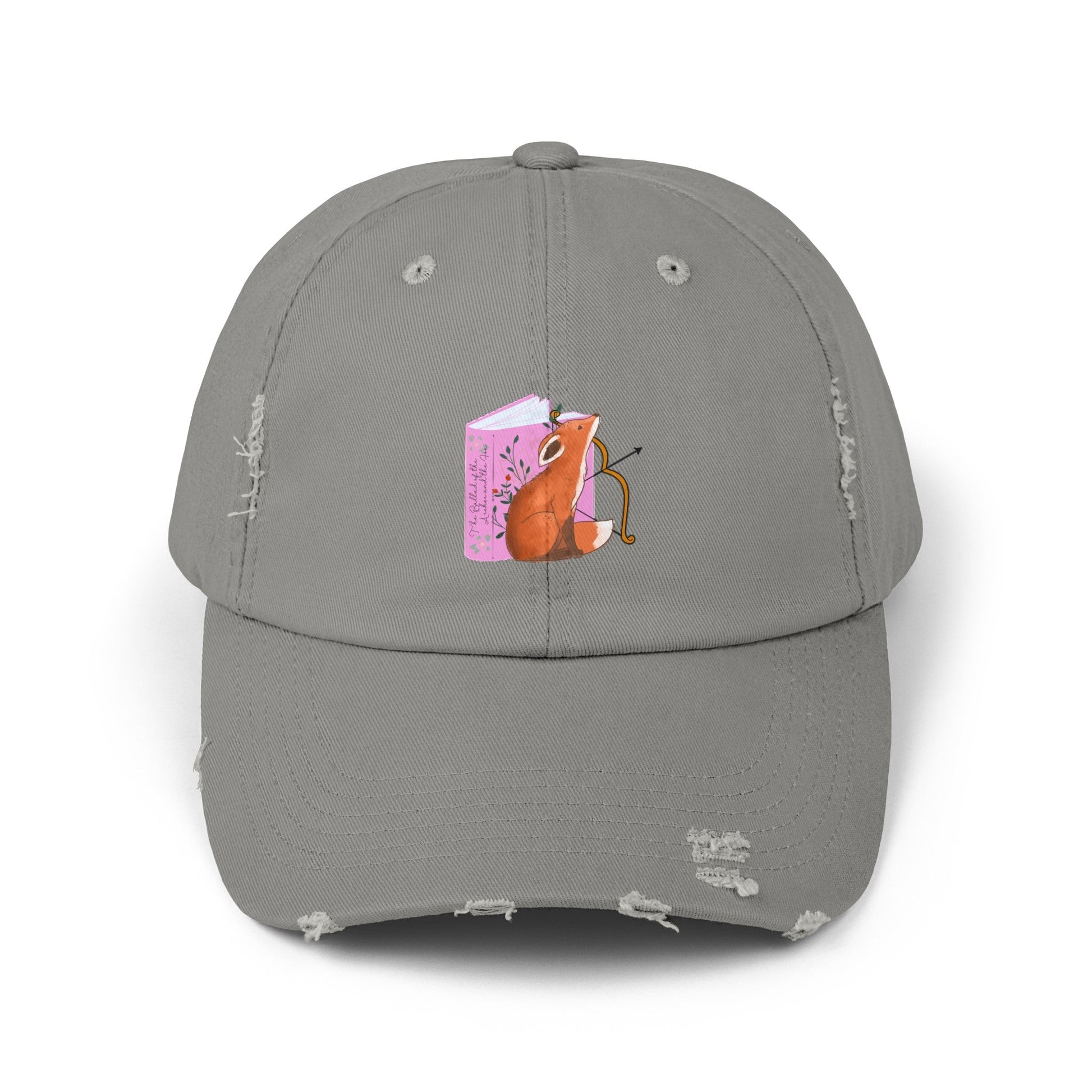 The Ballad of the Archer and The Fox Distressed Cap - Awfullynerdy.co