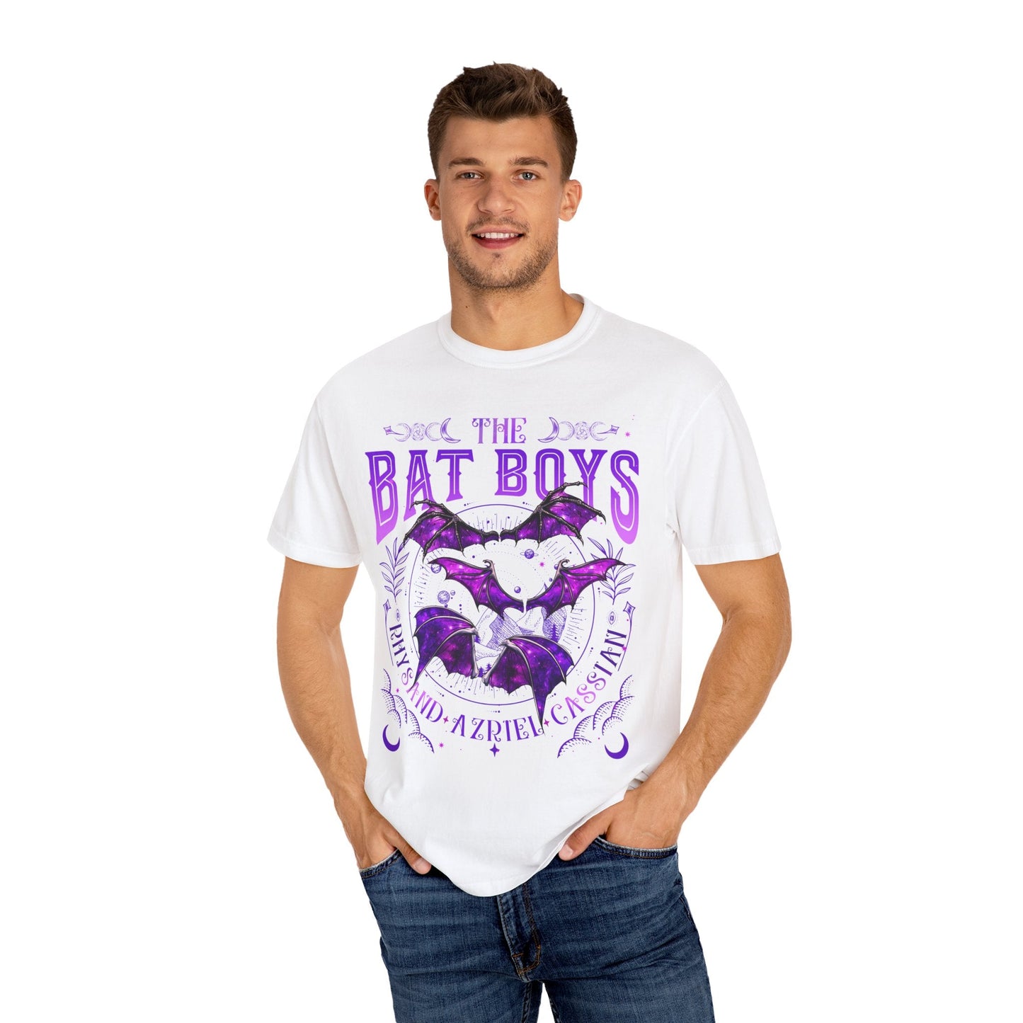 The Bat Boys A Court of Thorns and Roses Comfort Colors Garment - Dyed T - shirt - Awfullynerdy.co